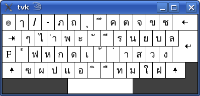Thai Virtual Keyboard