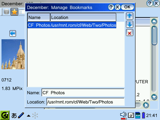 bookmarks manager