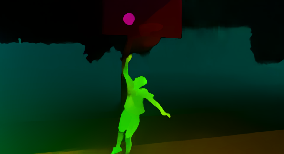 Optical Flow from RAFT